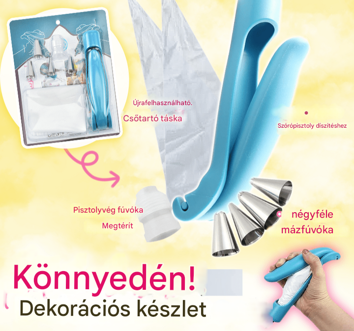 BakePal™ Tortadíszítő készlet