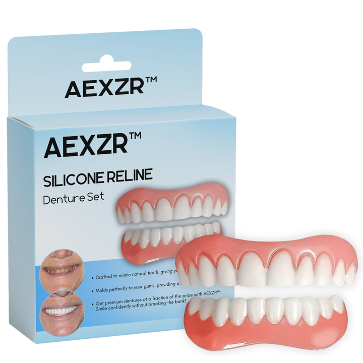 AEXZR™ Szilikon reline fogsor készlet