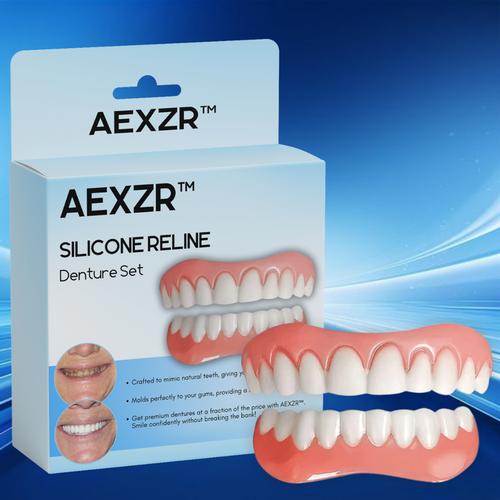 AEXZR™ Szilikon reline fogsor készlet