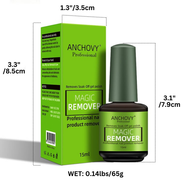 ANCHOVY™ Gél lakk kíméletes eltávolítása