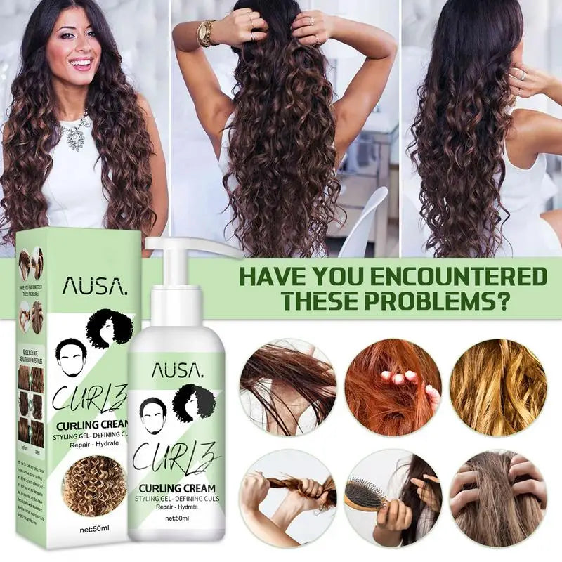 AUSA CURL™ Szérum göndör hajra