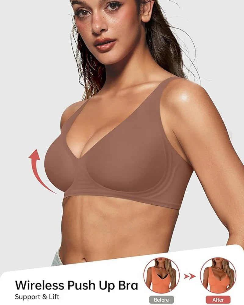Arianna Nova™ Vezeték nélküli melltartó mély V push up
