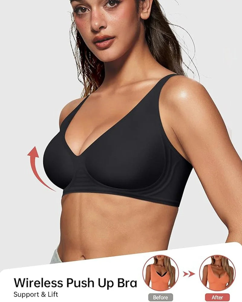 Arianna Nova™ Vezeték nélküli melltartó mély V push up