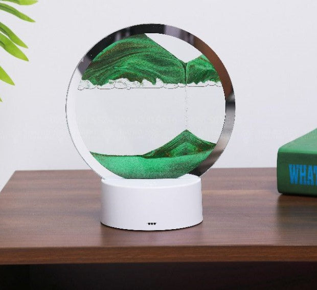 AtmoScape+™ Homokóra LED színes lámpa művészeti keret | Frissítse fel nappaliját ezzel a különleges dekorációval!