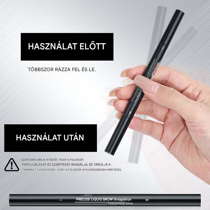 BrowFork™ Vízálló 2 az 1-ben szemöldökceruza ecsettel