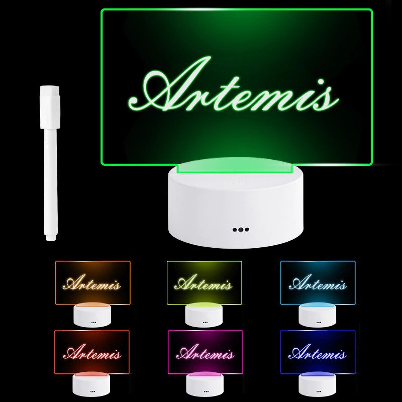 CareLight™ Kreatív LED jegyzettábla éjszakai fény