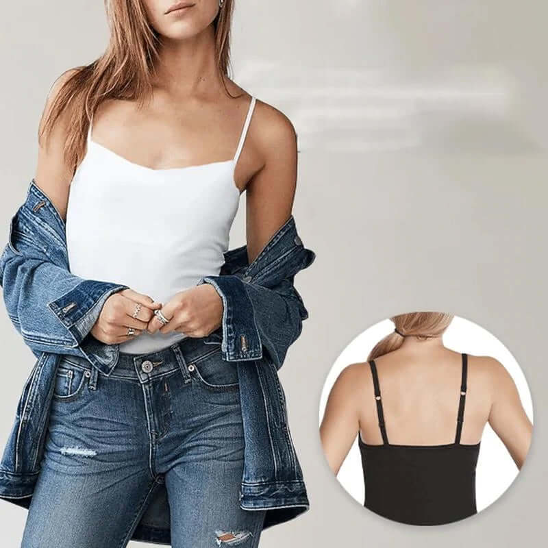 CasualChic™ beépített melltartóval ellátott trikó