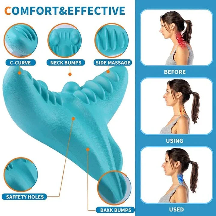 CerviCare™ Masszázs párna a nyakfájás enyhítésére