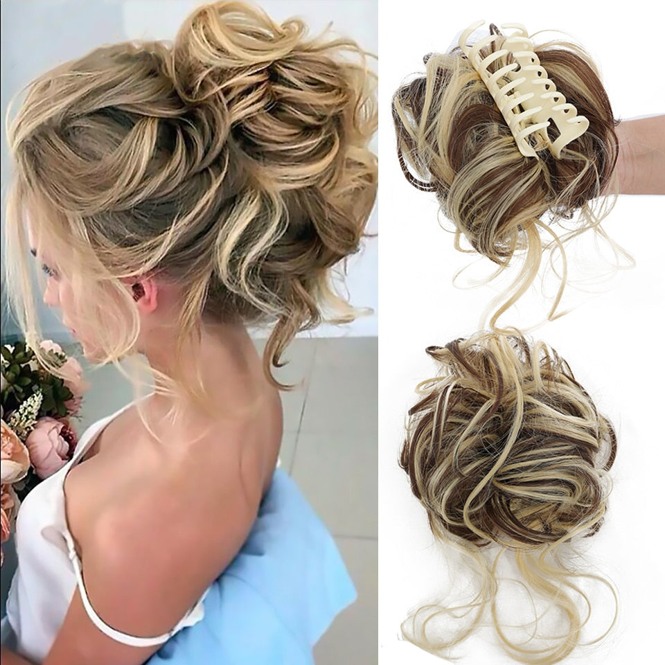 ChicChignon+™ Csomós hajdísz klipszel