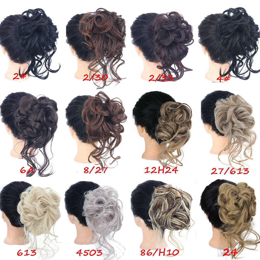 ChicChignon+™ Csomós hajdísz klipszel