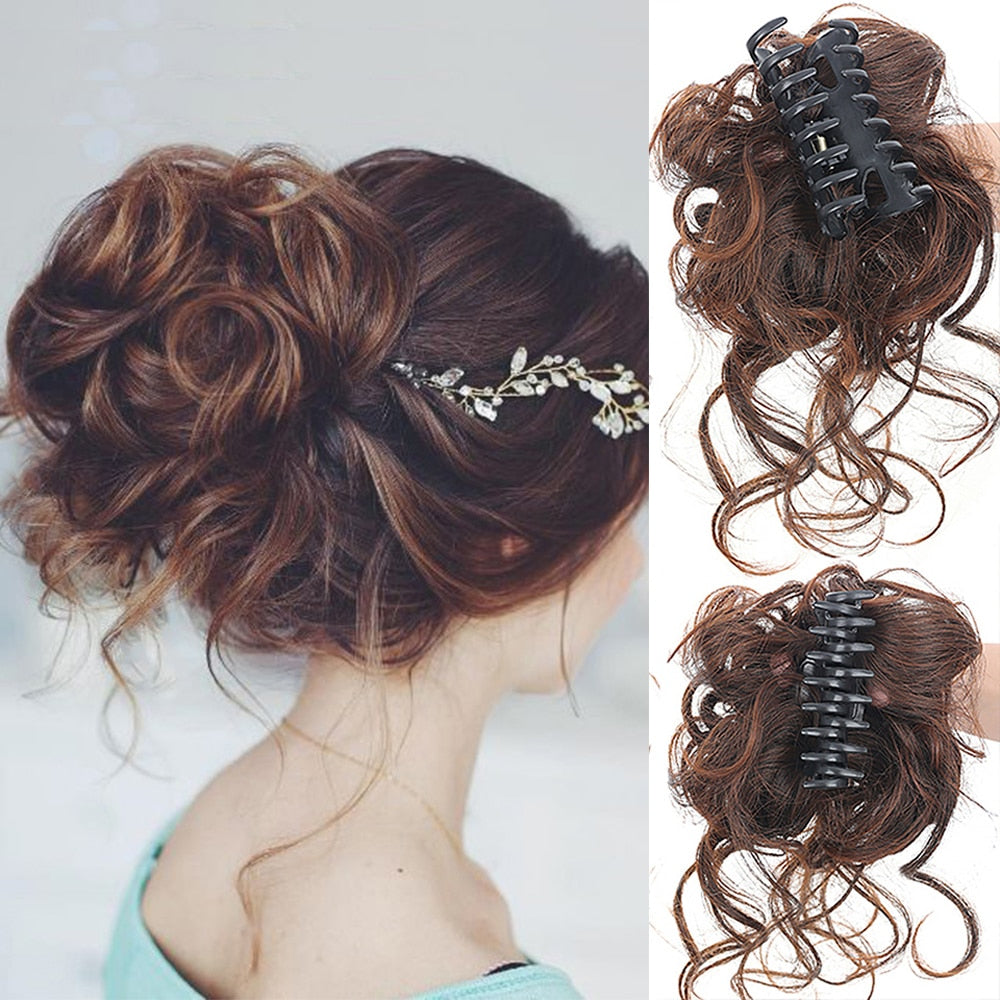 ChicChignon+™ Csomós hajdísz klipszel