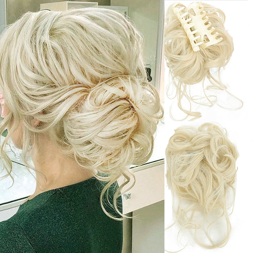 ChicChignon+™ Csomós hajdísz klipszel