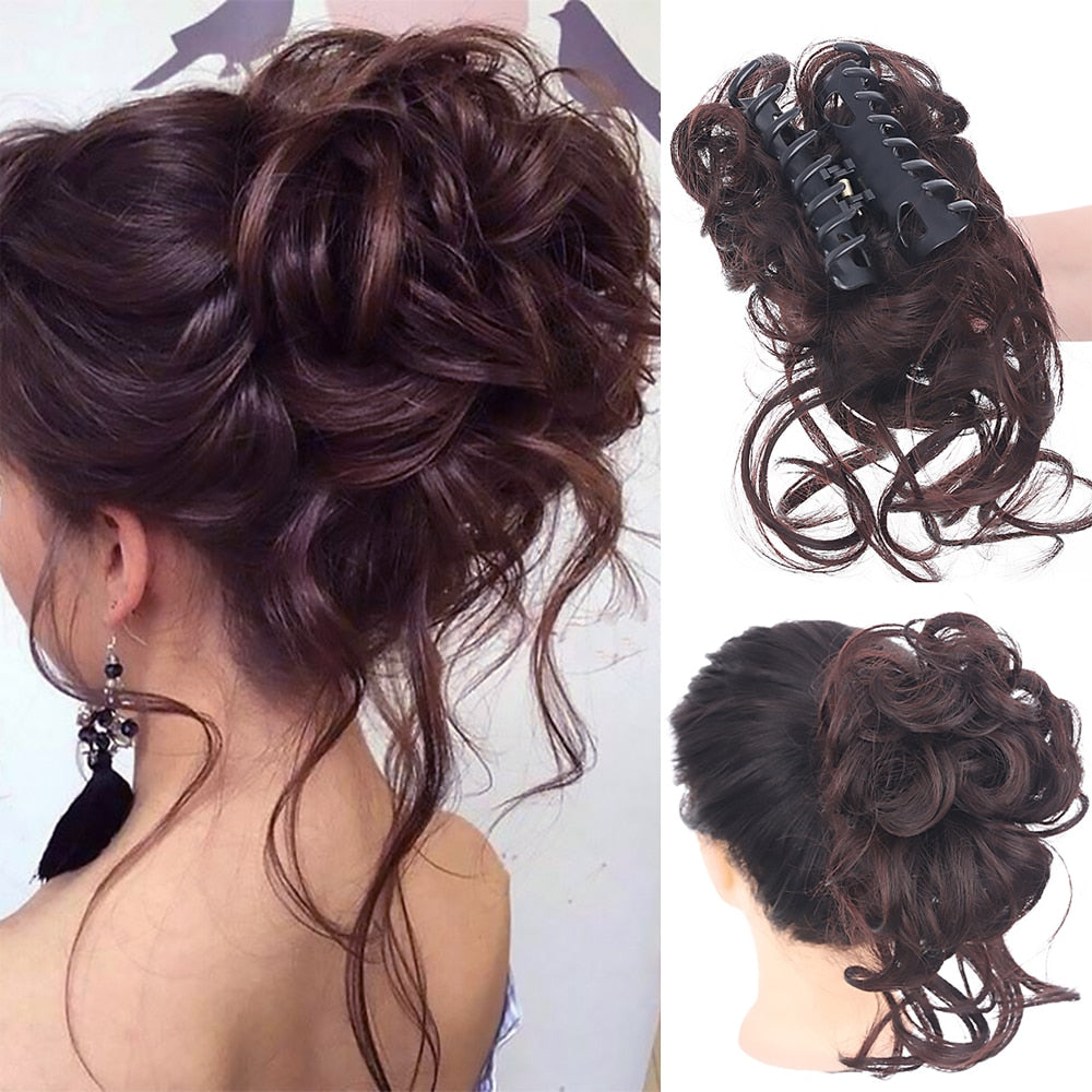 ChicChignon+™ Csomós hajdísz klipszel