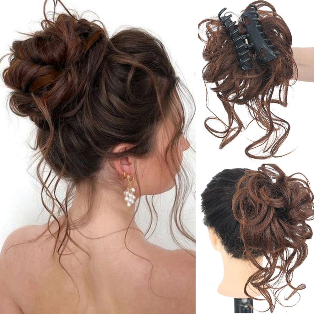 ChicChignon+™ Csomós hajdísz klipszel