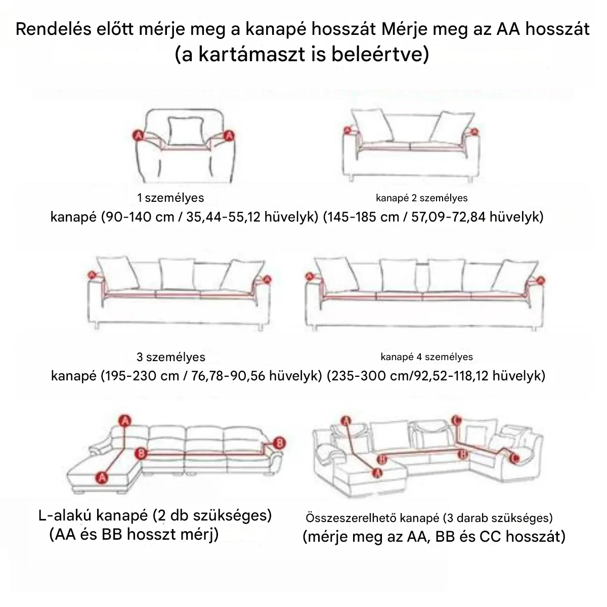 CoachSoft™️ Luxus kanapé huzat