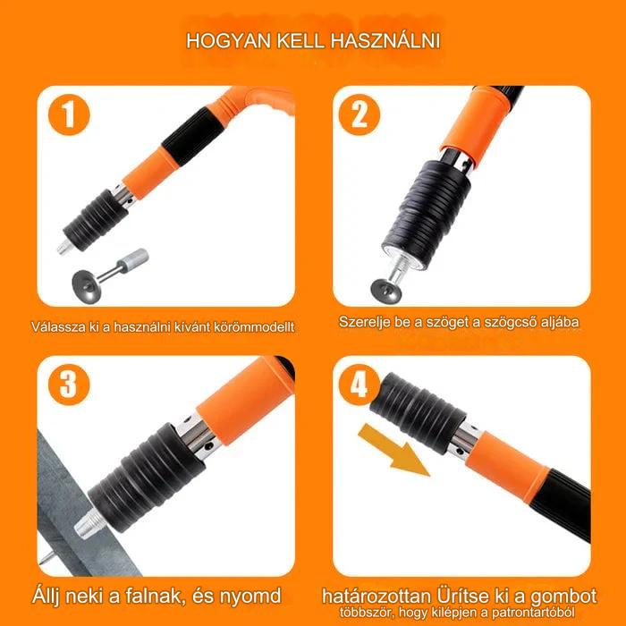 Craft Air™ Fafeldolgozás és dekoráció Integrált szögbelövő pisztoly