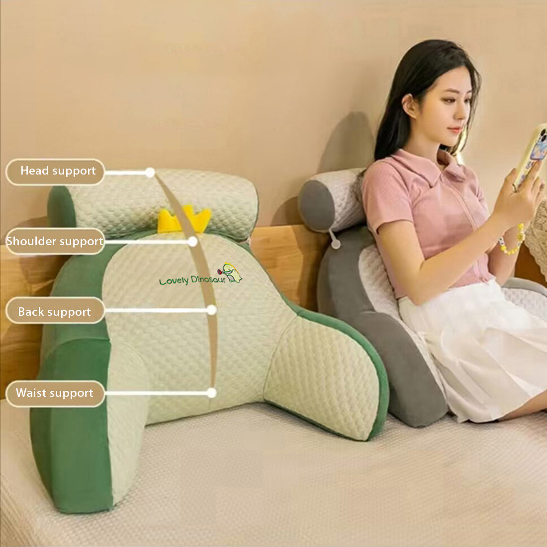 CuddlyCushion™️ Támasztó párna