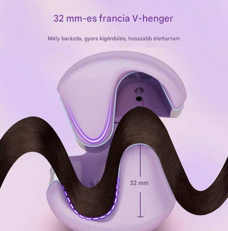 CurlFlair™️ Göndörítővas francia hullámokkal