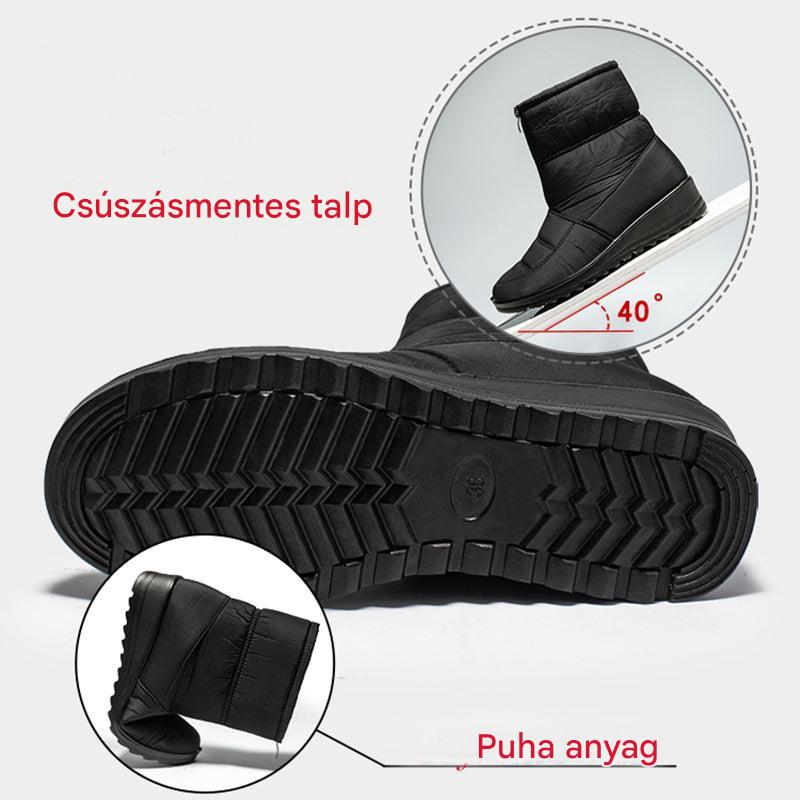 Deox™ Vízálló, csúszásmentes meleg bokacsizma