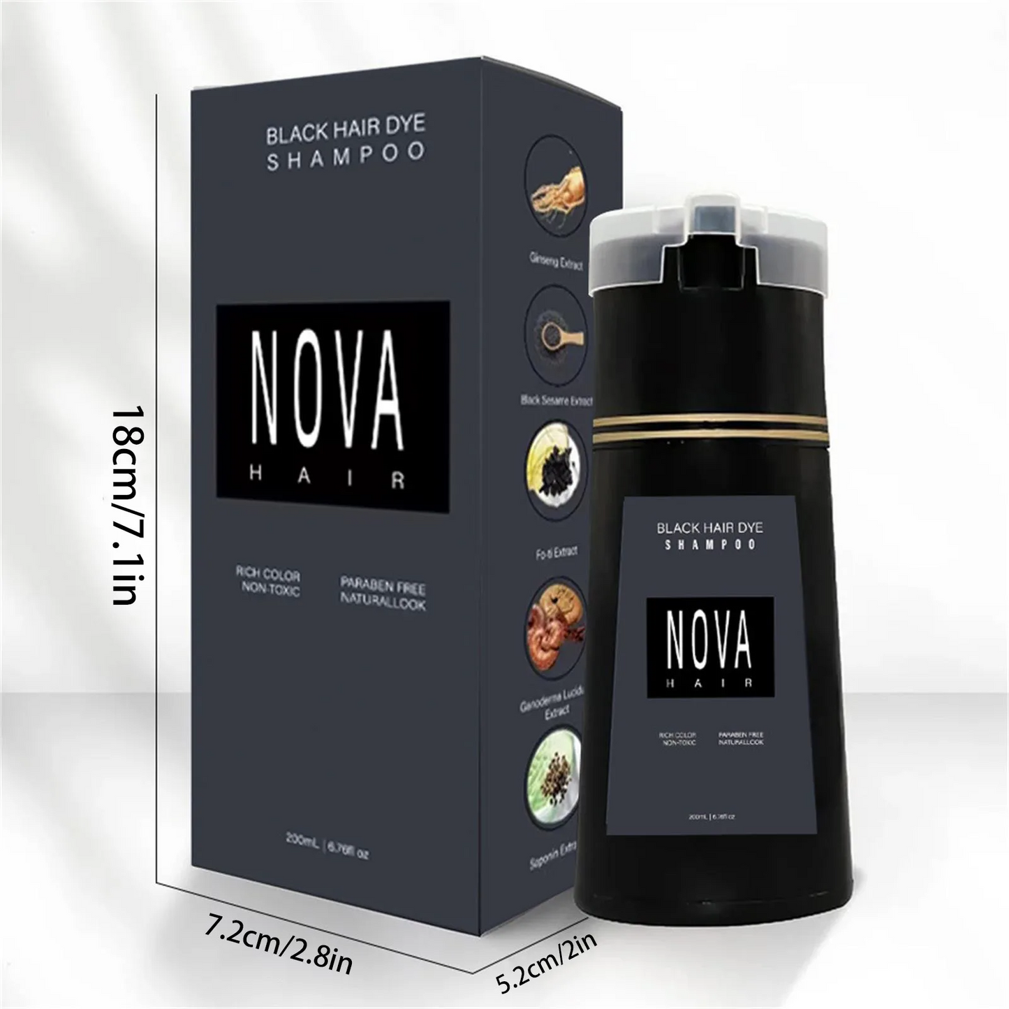 DyeNova™ Sampon az azonnali színezéshez