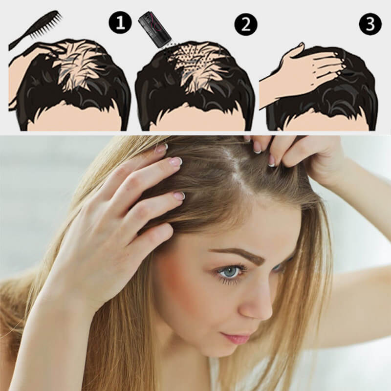 EELHOE HAIR™ Púder hajhullás ellen és a hajvonal gyors feltöltése