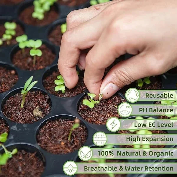 EcoBloom™ Prémium bio kókuszrost tégla növények számára