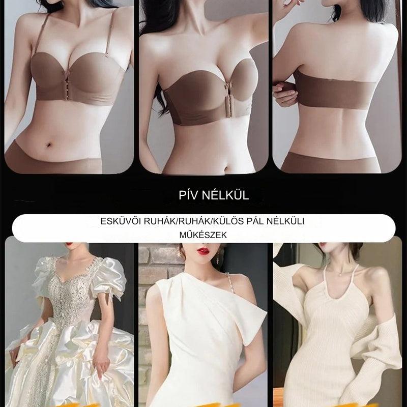 EverLift™ Pánt nélküli melltartó elülső rögzítéssel