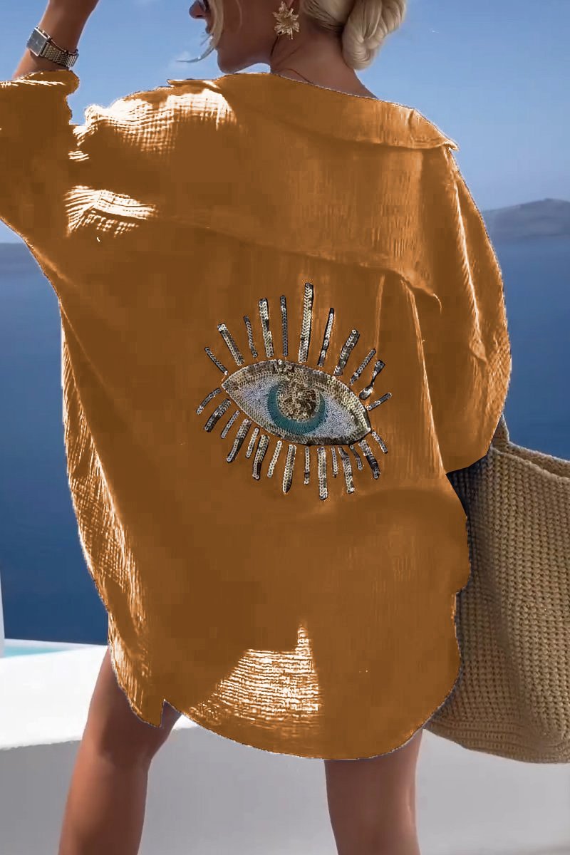 EvilEye+™ Bohém szabadidős ing