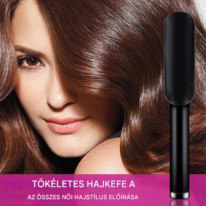 GlamComb™ Ionikus fésű a haj kiegyenesítéséhez