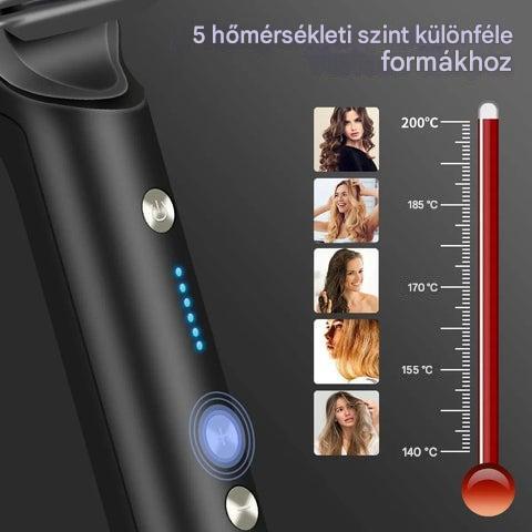 GlamComb™ Ionikus fésű a haj kiegyenesítéséhez