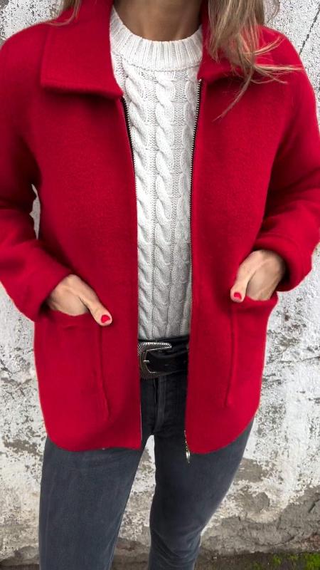 Greta Passino™️ Elegáns pulóver kabát