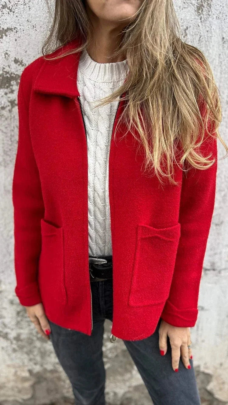 Greta Passino™️ Elegáns pulóver kabát