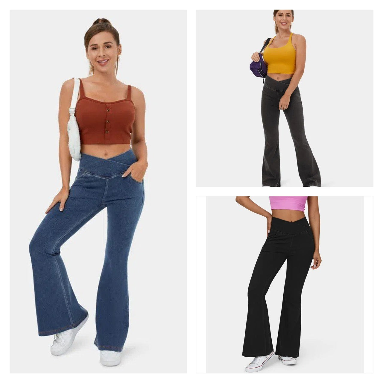 GymJeans™️ Elasztikus farmer leggings