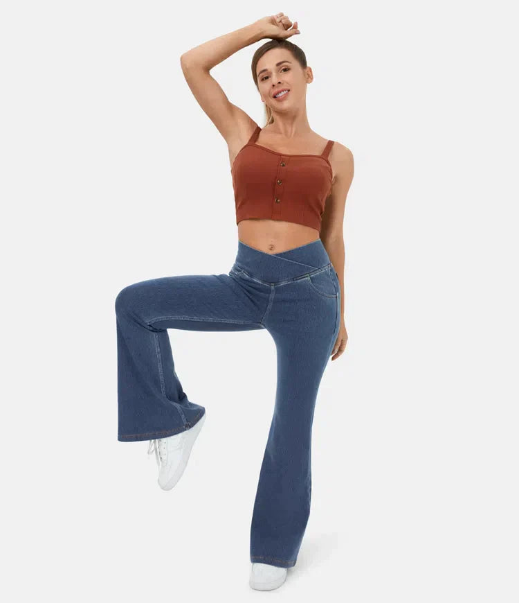 GymJeans™️ Elasztikus farmer leggings