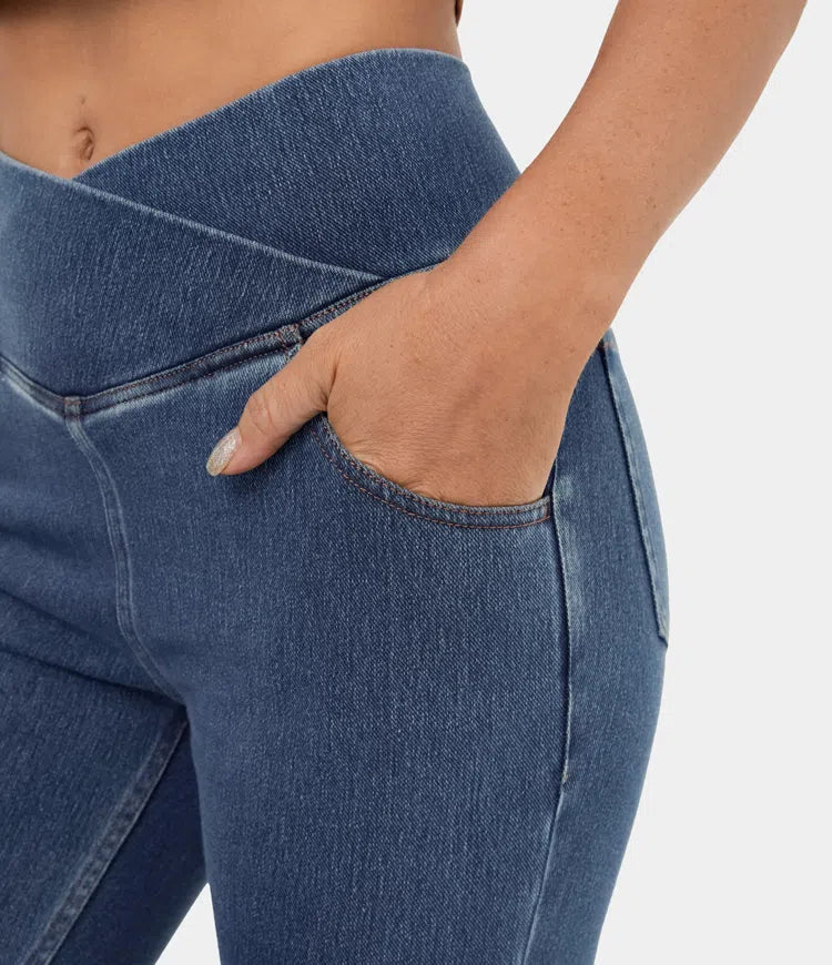 GymJeans™️ Elasztikus farmer leggings