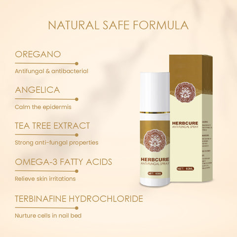 Herbcure+™ Gombaellenes spray | | Szabaduljon meg a kellemetlen gombáktól gyorsan és hatékonyan!