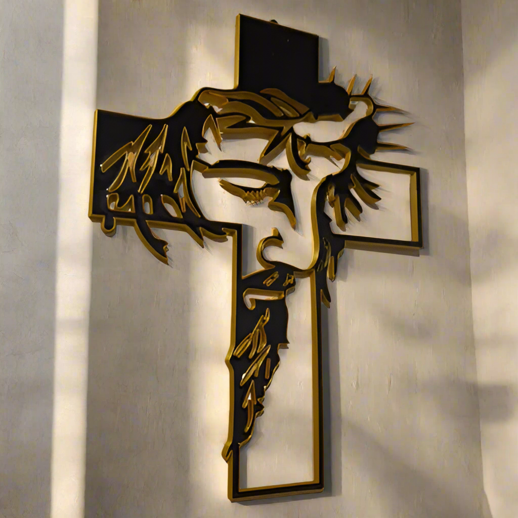HolyMark™ Jézus kereszt jel dekoráció