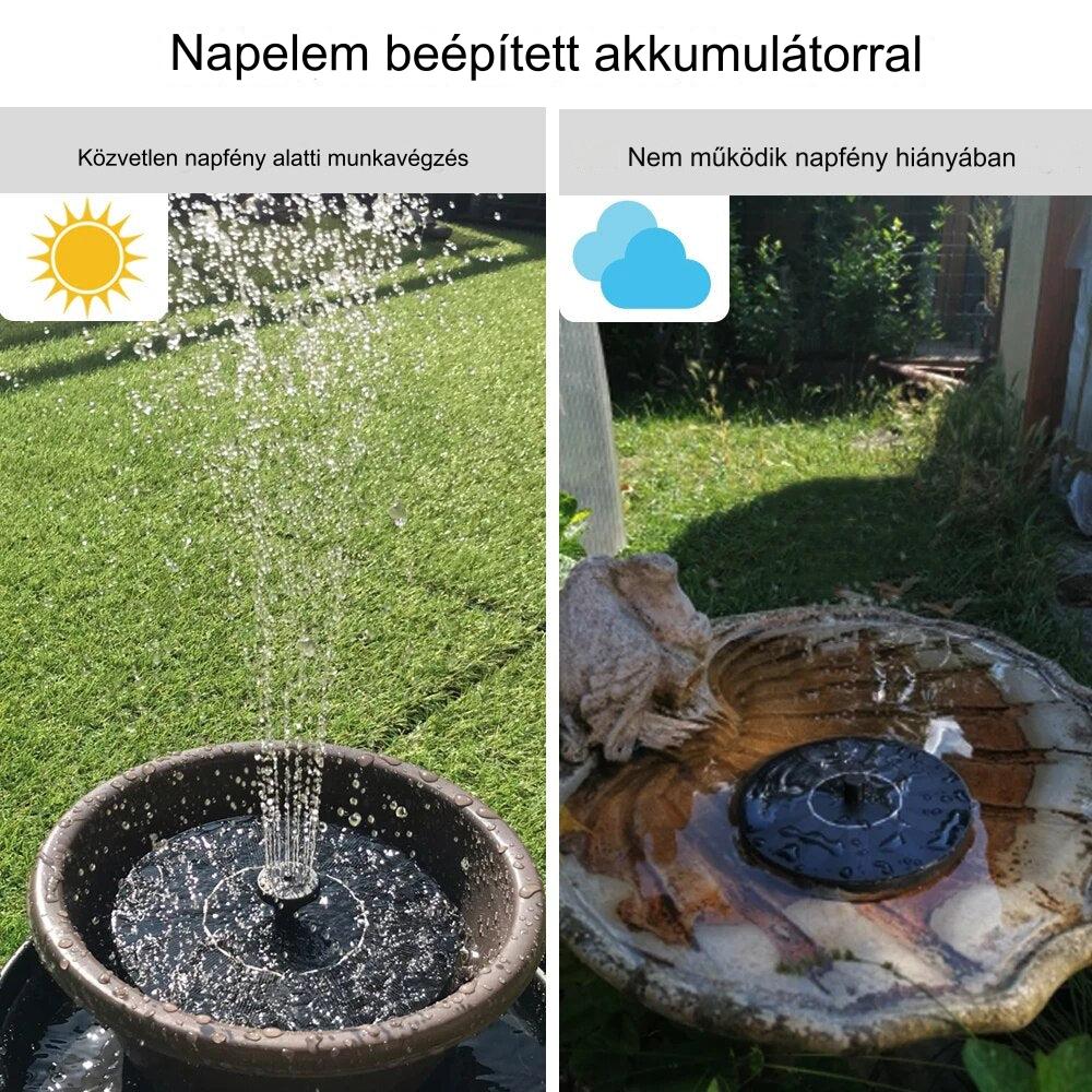 Hydro Sun™ Napenergiával működő szökőkút