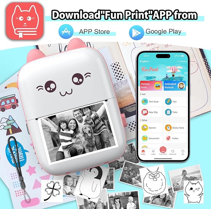 InstaPix™️ Nyomtató telefonos fotókhoz