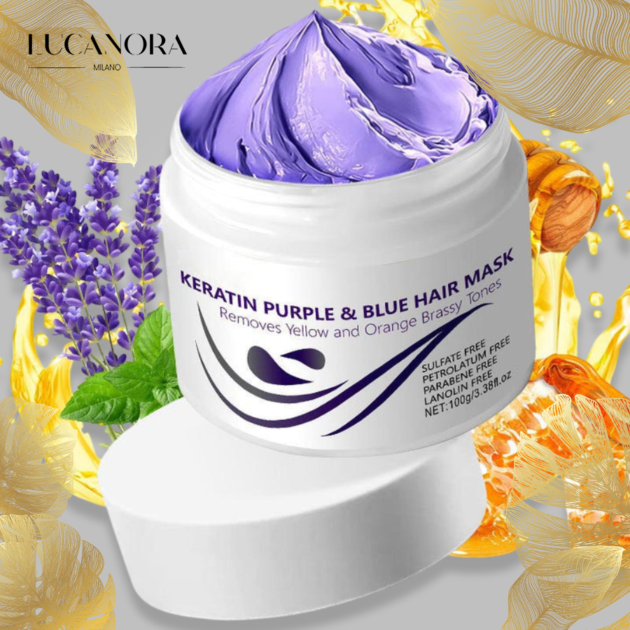 KeraGlow™ Keratin lila hajmaszk