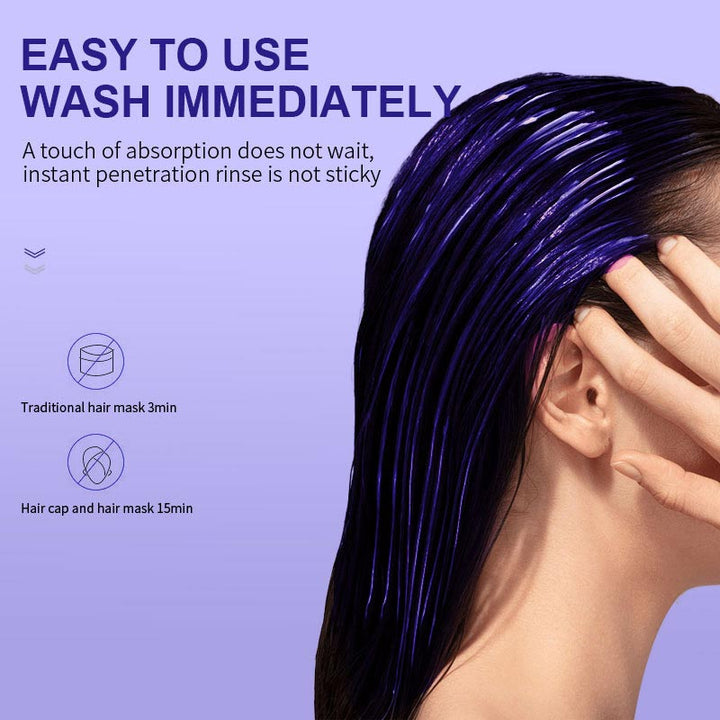 KeraGlow™ Keratin lila hajmaszk
