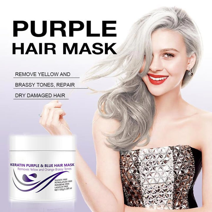 KeraGlow™ Keratin lila hajmaszk