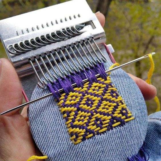 Loom Master™ Stoppoló mini szövőszék