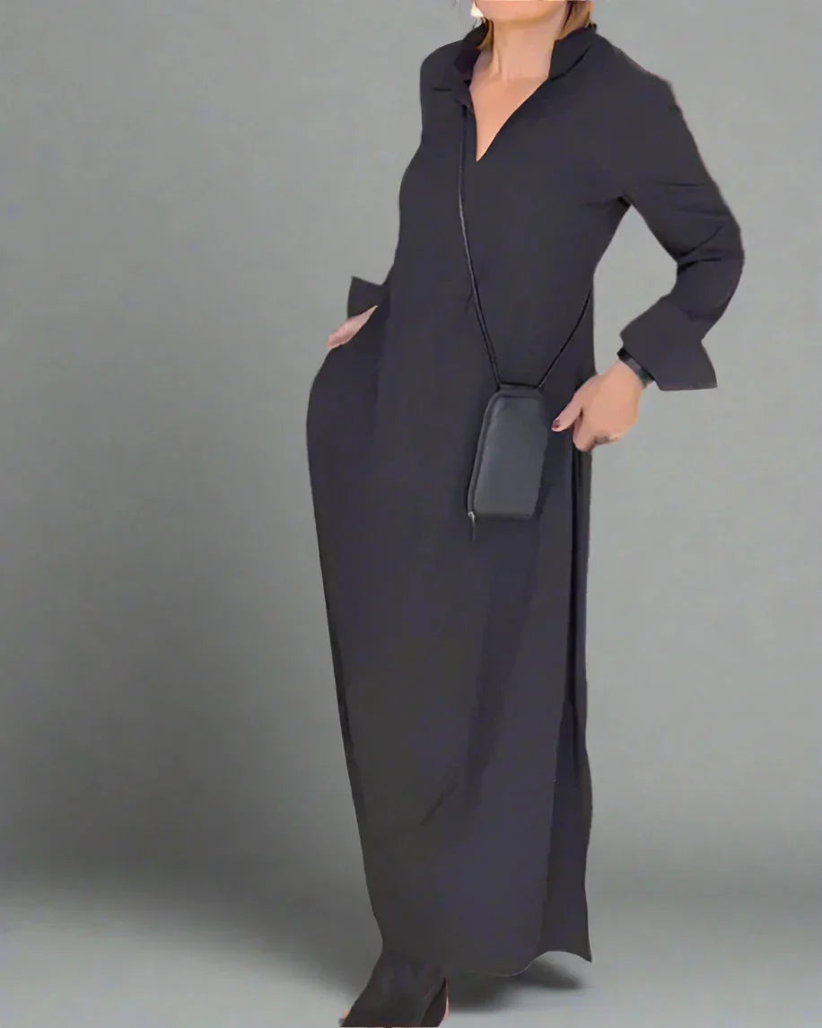 Mirta Saccoccio™ Elegáns hosszú ruha