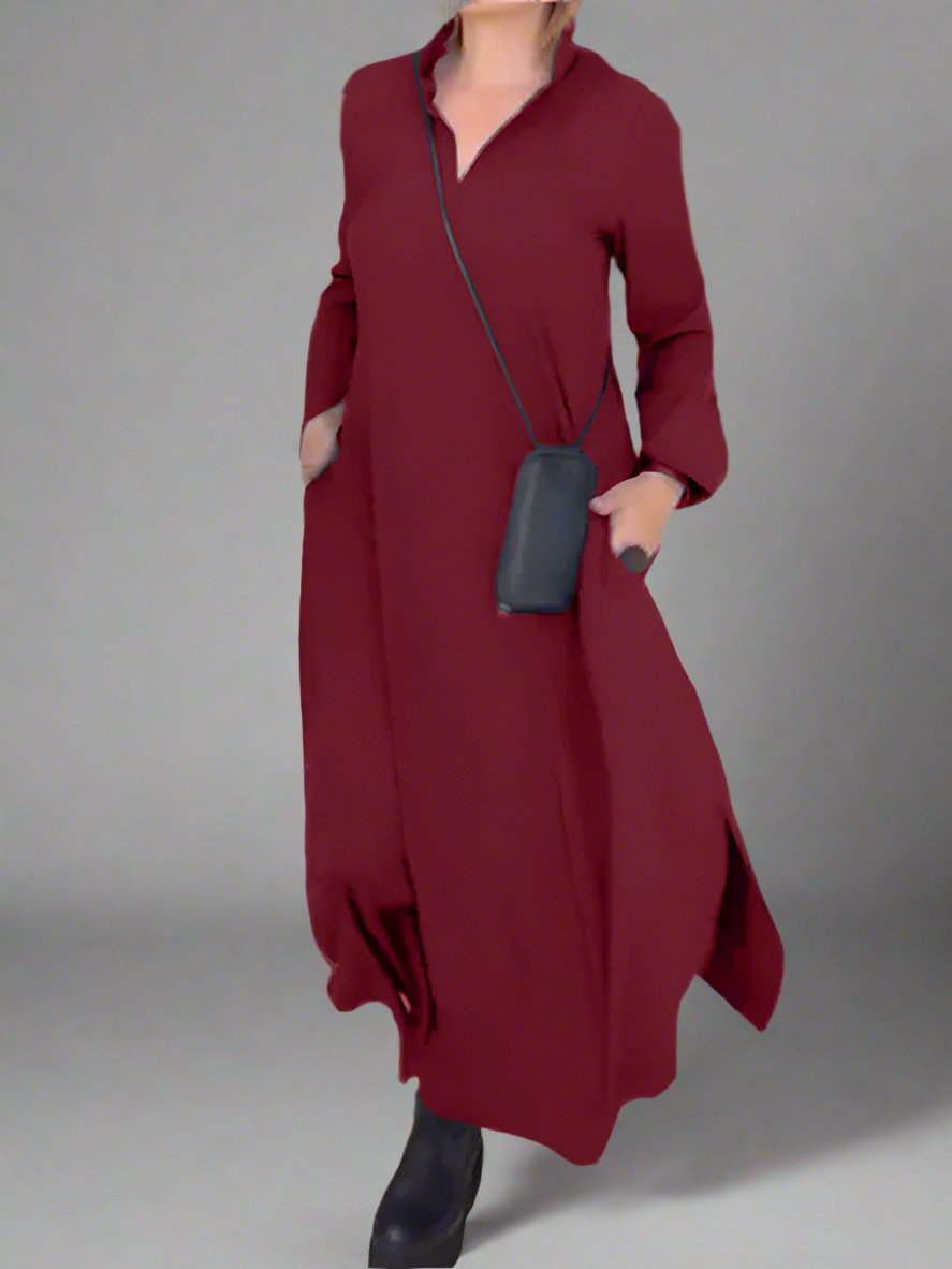 Mirta Saccoccio™ Elegáns hosszú ruha