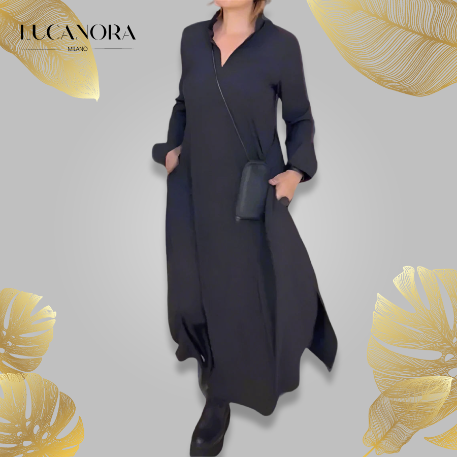 Mirta Saccoccio™ Elegáns hosszú ruha