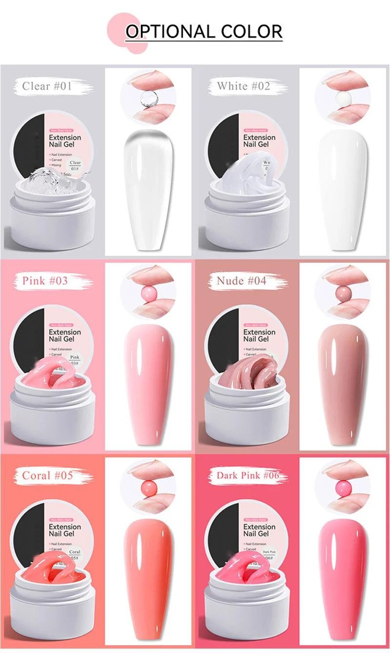 Nail Goals™️ Építő gél körömhosszabbításhoz