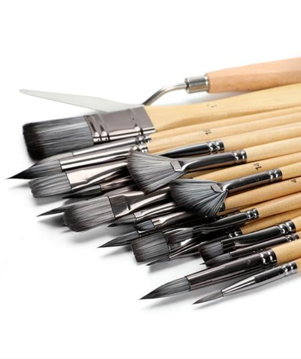 NaturBrush™ 24 darabos ecsetkészlet