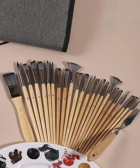 NaturBrush™ 24 darabos ecsetkészlet