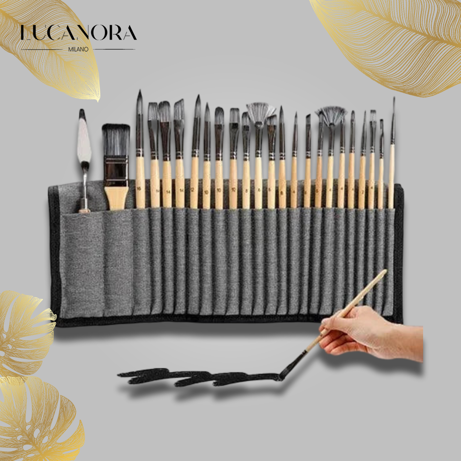 NaturBrush™ 24 darabos ecsetkészlet